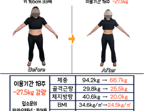 18주 : -27.5kg 감량