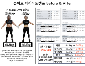 12주 : -20kg 감량